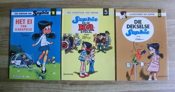 3 stripboeken uit de reeks van Sophie  beschikbaar voor biedingen