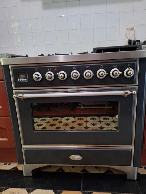 Boretti majestic gasfornuis, Witgoed en Apparatuur, Fornuizen, Gebruikt, Vrijstaand, Gas, 5 kookzones of meer, 60 cm of meer, Ophalen