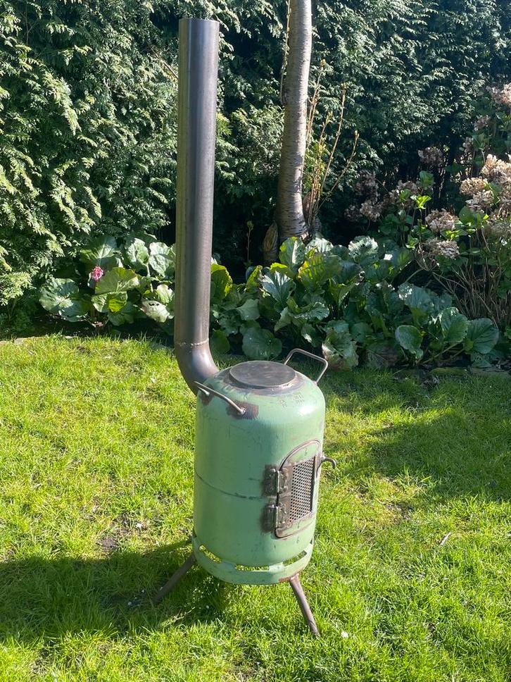 Potkachel stoofkachel terrashaard houtkachel gasfleskachel, Tuin en Terras, Terrasverwarmers, Nieuw, Ophalen