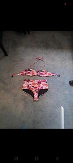 Bikini bloemen maat M, Ophalen of Verzenden, Gedragen, Roze, Bikini