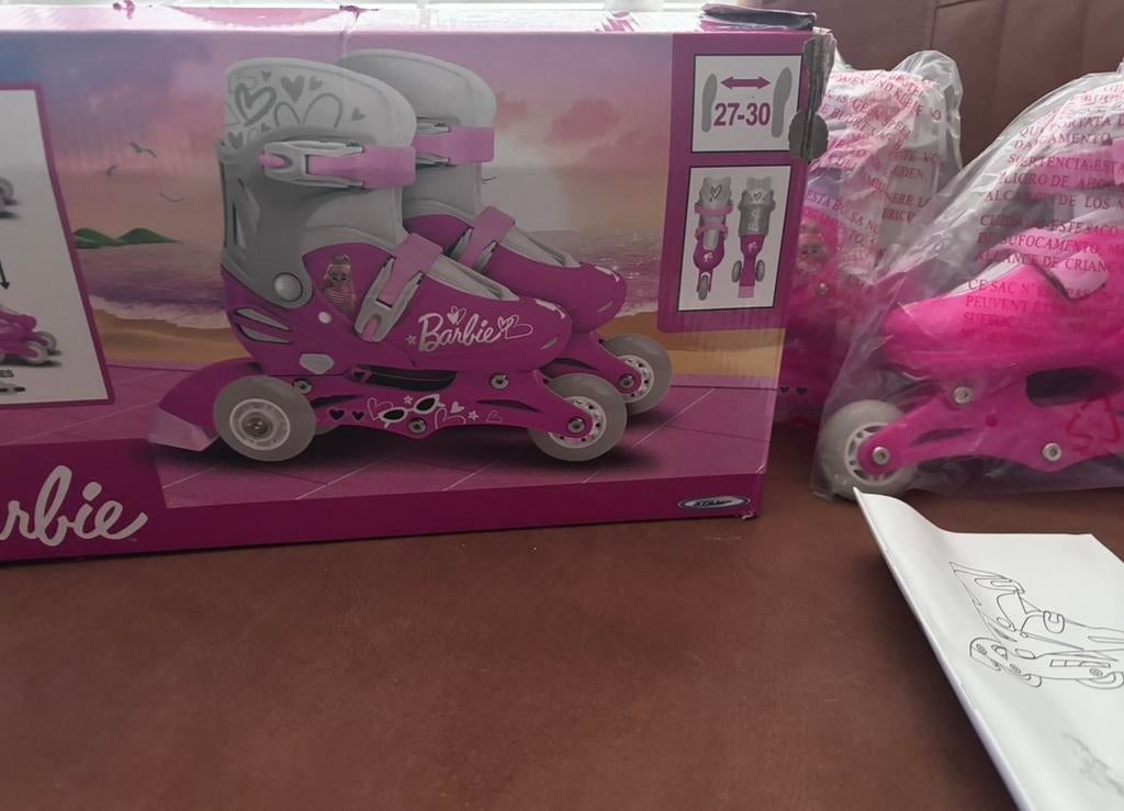 Barbie skeelers rolschaaten, Ophalen of Verzenden