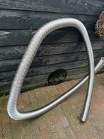 Rvs kachel buis, Doe-het-zelf en Verbouw, Buizen en Afvoer, Ophalen of Verzenden, Zo goed als nieuw, Rvs, Minder dan 2 meter