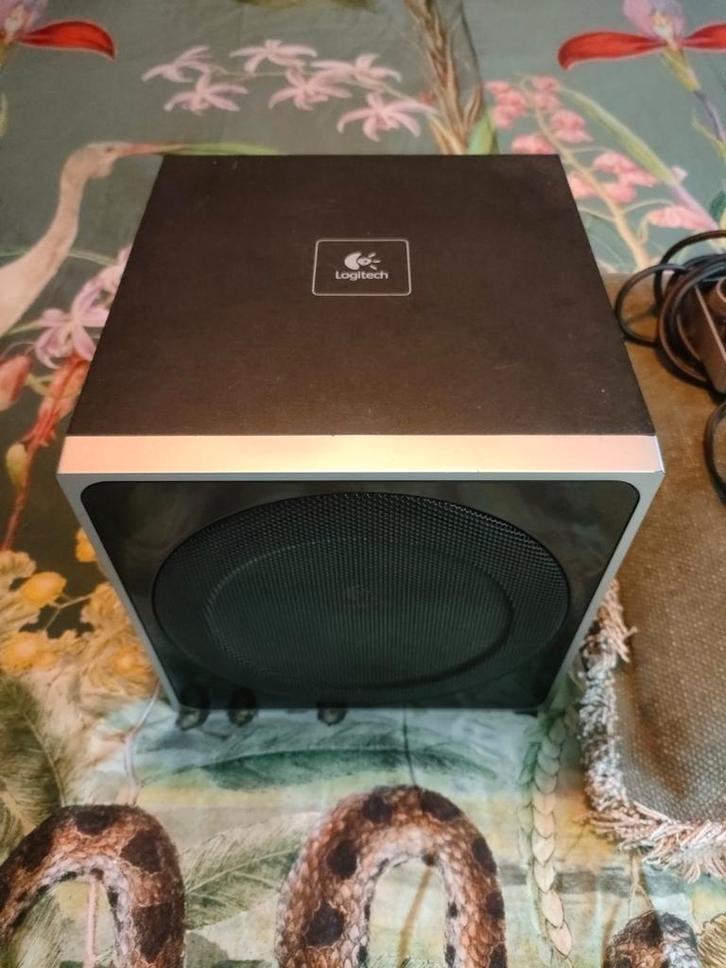 Logitech z4 2.1 systeem, Audio, Tv en Foto, Luidsprekers, Zo goed als nieuw, Subwoofer, 120 watt of meer, Overige merken, Ophalen of Verzenden