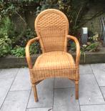 Rieten stoel, Huis en Inrichting, Stoelen, Ophalen, Gebruikt, Bruin, Eén