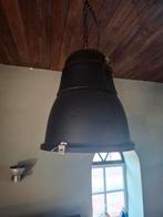 Grote stalen lamp, Huis en Inrichting, Lampen | Hanglampen, Ophalen, Zo goed als nieuw