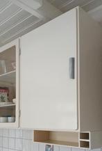 Vintage Bruynzeel Keukenkastje _ Piet Zwart,, Huis en Inrichting, Keuken | Keukenelementen, Ophalen, Crème, 50 tot 100 cm, Minder dan 100 cm
