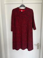 Superleuke Jurk JUFFROUW JANSEN mt 44-46 (xxl) rood zwart, Juffrouw jansen, Maat 46/48 (XL) of groter, Ophalen of Verzenden, Zo goed als nieuw