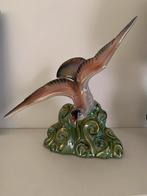 Hubert Bequet, Frans vintage art deco porselein beeld, Ophalen, Zo goed als nieuw, Dier
