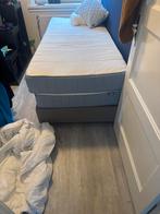 Boxspring 90x200 + IKEA Matras, Ophalen, Gebruikt, 90 cm, Eenpersoons