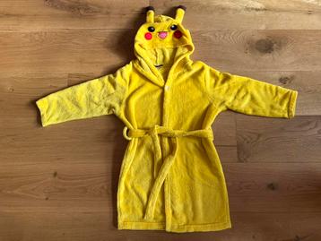 Fleece badjas Pikachu - maat 140 beschikbaar voor biedingen