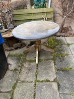 Ronde massief houten tafel, Ophalen, Gebruikt, Rond