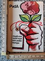 Vintage sticker strip door David H. PVDA maak een vuist voor, Verzamelen, Stickers, Ophalen of Verzenden, Zo goed als nieuw, Overige typen