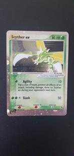 Scyther ex 102/109 holo pokemon kaart, Hobby en Vrije tijd, Verzamelkaartspellen | Pokémon, Ophalen of Verzenden, Zo goed als nieuw