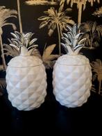 Hotel Chique decoratie 2X mooie Ananas, Huis en Inrichting, Ophalen of Verzenden, Zo goed als nieuw, Overige kleuren, Minder dan 50 cm