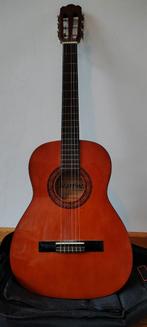Martinez 3/4 akoestische gitaar + tas - Kindermaat, Muziek en Instrumenten, Snaarinstrumenten | Gitaren | Akoestisch, Ophalen