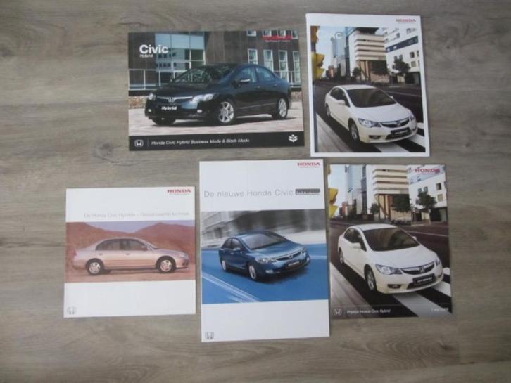 Honda Civic Hybrid Folders, Boeken, Auto's | Folders en Tijdschriften, Zo goed als nieuw, Honda, Ophalen of Verzenden