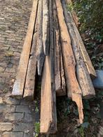 Oude eiken balken en hooiberg roeden, Ophalen of Verzenden, Zo goed als nieuw, 250 cm of meer, Balken