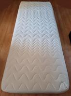 Eenpersoons matras voor 60 kilo (zacht), 80 cm, Stof, Eenpersoons, Wit