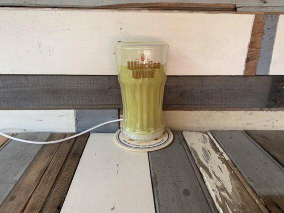 wieckse witte lamp, Verzamelen, Merken en Reclamevoorwerpen, Zo goed als nieuw, Lichtbak of (neon) lamp, Ophalen