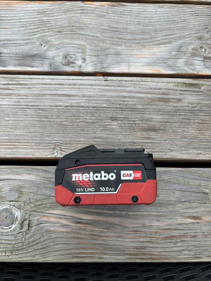 Metabo 625549000 LiHD accu-pack 18 V - 10.0 Ah, Doe-het-zelf en Verbouw, Gereedschap | Machine-onderdelen en Toebehoren, Nieuw