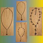 Moderne sieraden, kettingen & armbanden, zie alle foto's!, Ophalen of Verzenden, Zo goed als nieuw, Overige kleuren, Overige materialen