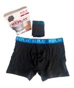 Replay Heren Boxers – 2 stuks (Maat XL), Kleding | Heren, Ondergoed, Trerè Innovation S.r.l. Unipersonale, Zwart, Ophalen of Verzenden