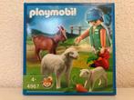 Playmobil 4967 – Boerderij – Boer met geit en schapen, inclu, Ophalen of Verzenden, Zo goed als nieuw, Complete set