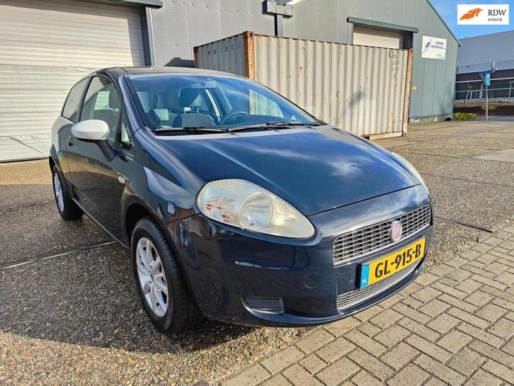 Fiat Grande Punto 1.4 Active, Auto's, Fiat, Bedrijf, Te koop, Grande Punto, ABS, Airbags, Boordcomputer, Centrale vergrendeling