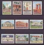 Suriname NVPH nr 361/70 postfris Monumenten 1961, Postzegels en Munten, Postzegels | Suriname, Verzenden, Postfris