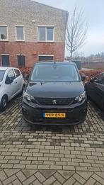 Peugeot Partner 1.5 Bluehdi 130pk Long 2023 Zwart, Auto's, Zwart, 4 cilinders, Overige bekleding, Zwart