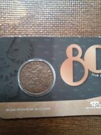 Coincard 80 jaar Afscheid 2 ½ Cent 1941., Postzegels en Munten, Munten | Nederland, Ophalen of Verzenden, Koningin Wilhelmina