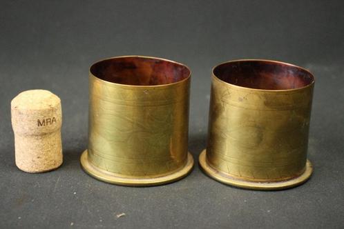 WO1 Duitse 6 cm bootskanone huls LEEG, Verzamelen, Militaria | Algemeen, Landmacht, Hulzen of Bodemvondsten, Duitsland, Ophalen of Verzenden