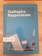 Boek Taaltopics Rapporteren, Ophalen of Verzenden, Nieuw, HBO