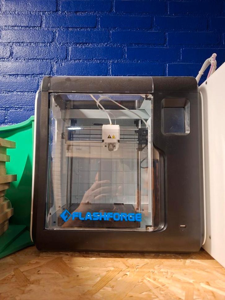 Flashforge 3D Printer - Gebruikt, Computers en Software, 3D Printers, Gebruikt, Ingebouwde Wi-Fi, Ophalen of Verzenden
