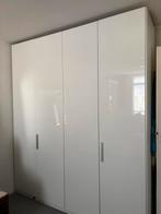 Kledingkast hoogglans wit, Huis en Inrichting, Kasten | Kledingkasten, Ophalen, 200 cm of meer, Met hangruimte, Zo goed als nieuw