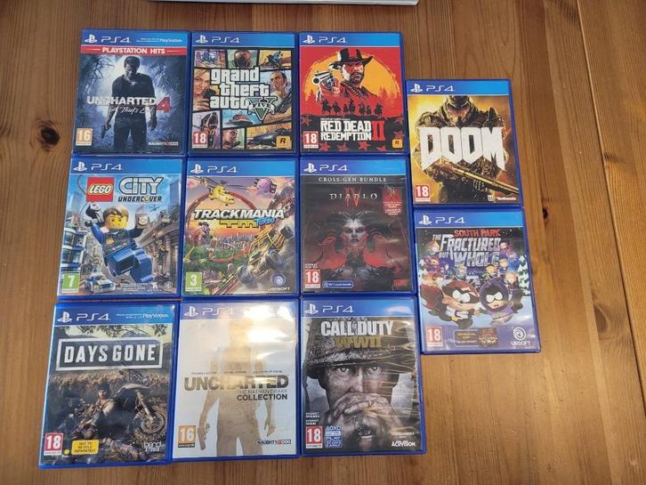 ps4 games, Spelcomputers en Games, Games | Sony PlayStation 4, Gebruikt, Avontuur en Actie, 1 speler, Vanaf 18 jaar, Ophalen of Verzenden