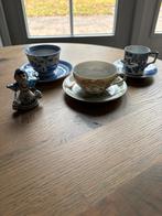 Antieke chinese kop en schotels, Ophalen of Verzenden