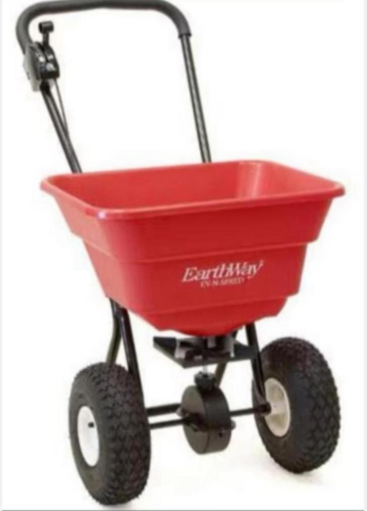 Strooiwagen strooibak strooibreedte van 2 tot 5 meter, Tuin en Terras, Hand-tuingereedschap, Nieuw, Ophalen