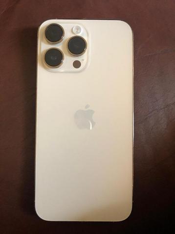 iPhone 14 Pro Max 128GB Wit/Goud –hoesje & screenprotector beschikbaar voor biedingen