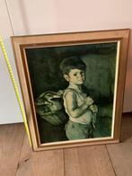 1946 luis garcia oliver retro art, Verzenden, Schilderij, Minder dan 50 cm