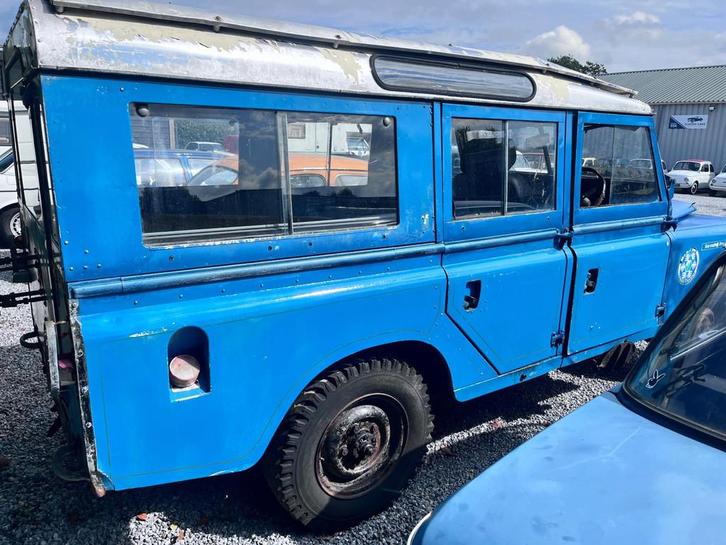 Land Rover Series 2 Defender, Auto's, Land Rover, Bedrijf, Te koop, 4x4, Series, Diesel, Stationwagon, Handgeschakeld, Origineel Nederlands