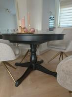 Ronde eettafel Ingatorp uitschuifbaar, Huis en Inrichting, Tafels | Eettafels, Ophalen, Rond, 100 tot 150 cm, 100 tot 150 cm