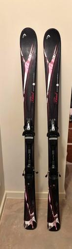 Zwart/roze ski 142, Overige merken, 140 tot 160 cm, Ophalen of Verzenden, Zo goed als nieuw