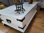 Kist salontafel tafel klepkist, Huis en Inrichting, Tafels | Salontafels, 100 tot 150 cm, Zo goed als nieuw, Minder dan 50 cm