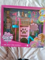 Barbie &Stacie  to the rescue speelset., Kinderen en Baby's, Speelgoed | Poppen, Ophalen of Verzenden, Nieuw, Barbie