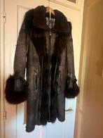 Rino and Pelle winter  jas echt leer Genius warm, Kleding | Dames, Jassen | Winter, Ophalen of Verzenden, Zo goed als nieuw, Zwart