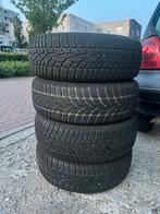 Dunlop winterbanden 15” 195/65 4-5mm profiel, Ophalen of Verzenden, Gebruikt