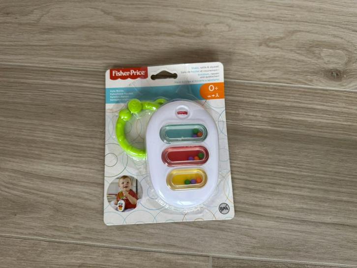 Fisher price rammelaar, Kinderen en Baby's, Speelgoed | Babyspeelgoed, Gebruikt, Rammelaar, Met geluid, Ophalen of Verzenden