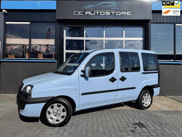 Fiat Doblò 1.6-16V Family Airco Elec Ramen Trekhaak Dealer, Auto's, Fiat, Bedrijf, Te koop, Doblo, ABS, Airbags, Airconditioning