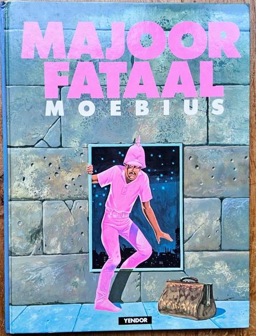Majoor Fataal - gesigneerd door Moebius, Boeken, Stripboeken, Zo goed als nieuw, Eén stripboek, Ophalen of Verzenden